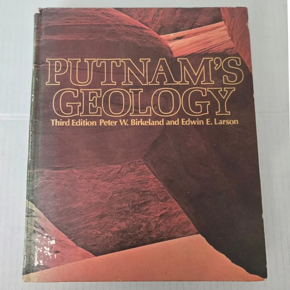Vintage 1978 Putnams Geology 3rd Ed Birkeland Larson Textbook Hardcover OUP